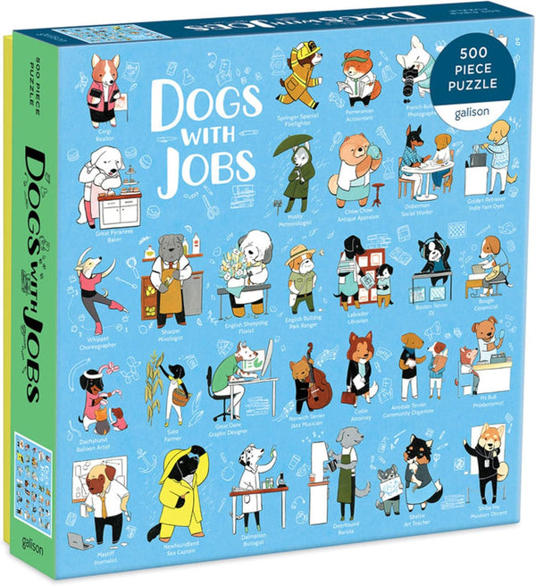Dogs with Jobs 500 Piece Puzzle