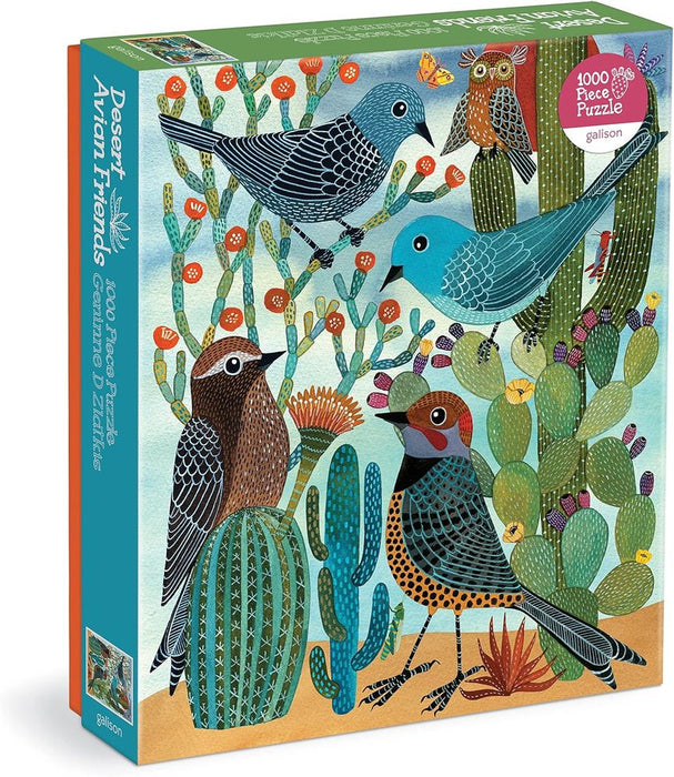 Desert Avian Friends 1000 Piece Puzzle