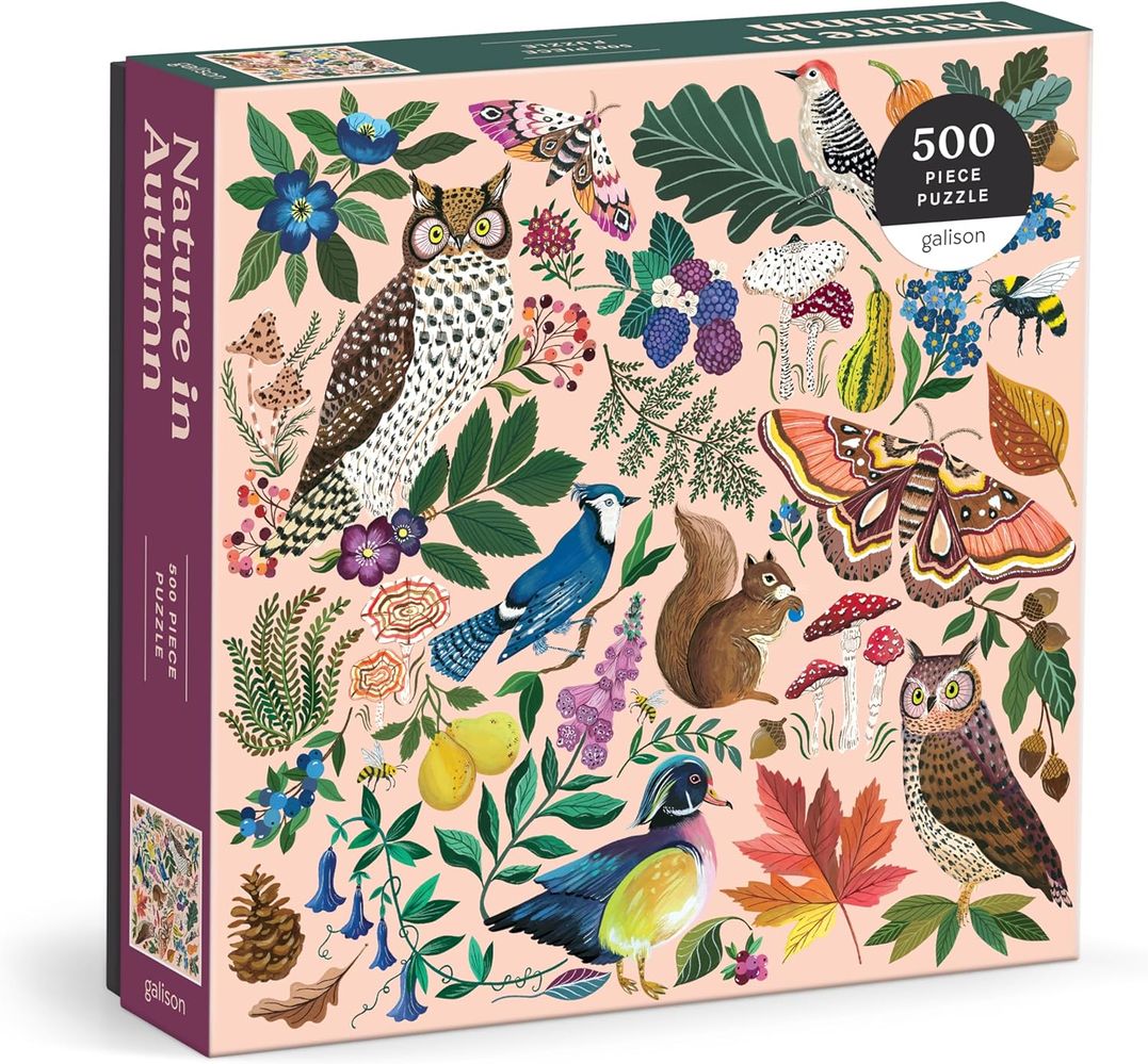 Nature In Autumn 500 Piece Puzzle