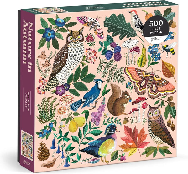 Nature In Autumn 500 Piece Puzzle