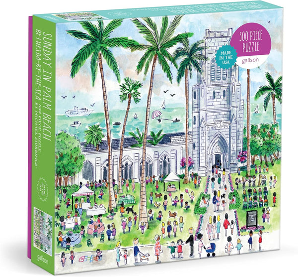 Michael Storrings Sunday In Palm 500 Piece Puzzle