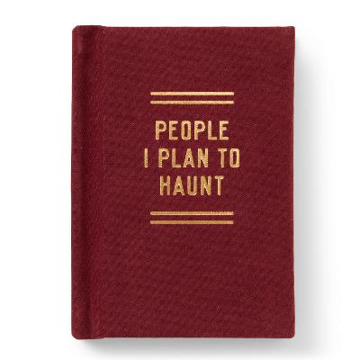 People I Plan To Haunt Tiny Diary (Hardcover)