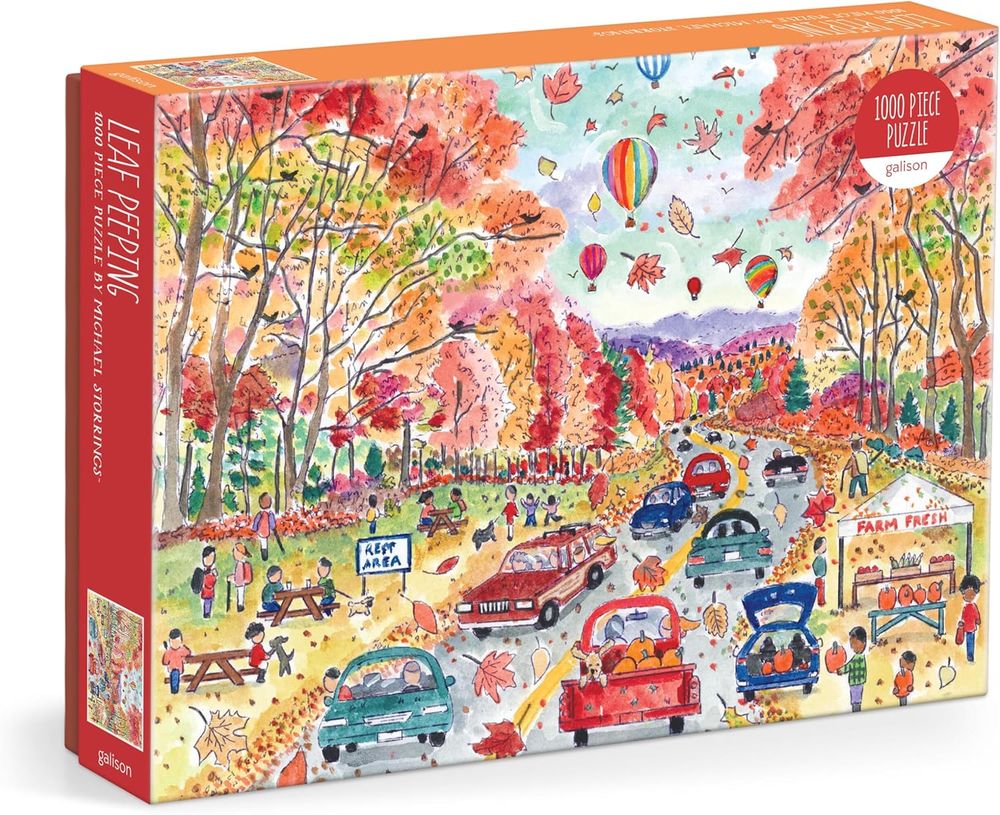 Michael Storrings: Leaf Peeping 1000 Piece Puzzle