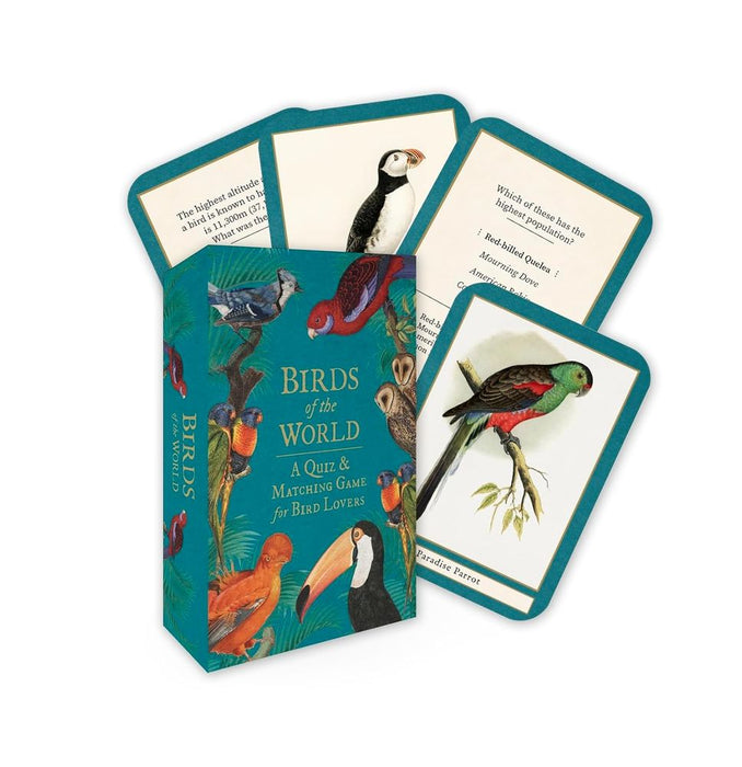 Birds of the World: A Matching and Trivia Game for Bird Lovers (Cards)
