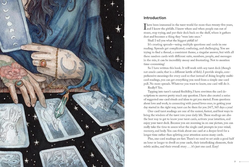 Card of the Day Tarot: Quick and Easy One-Card Tarot Readings For Love, Work, and Everyday Life (Hardcover)