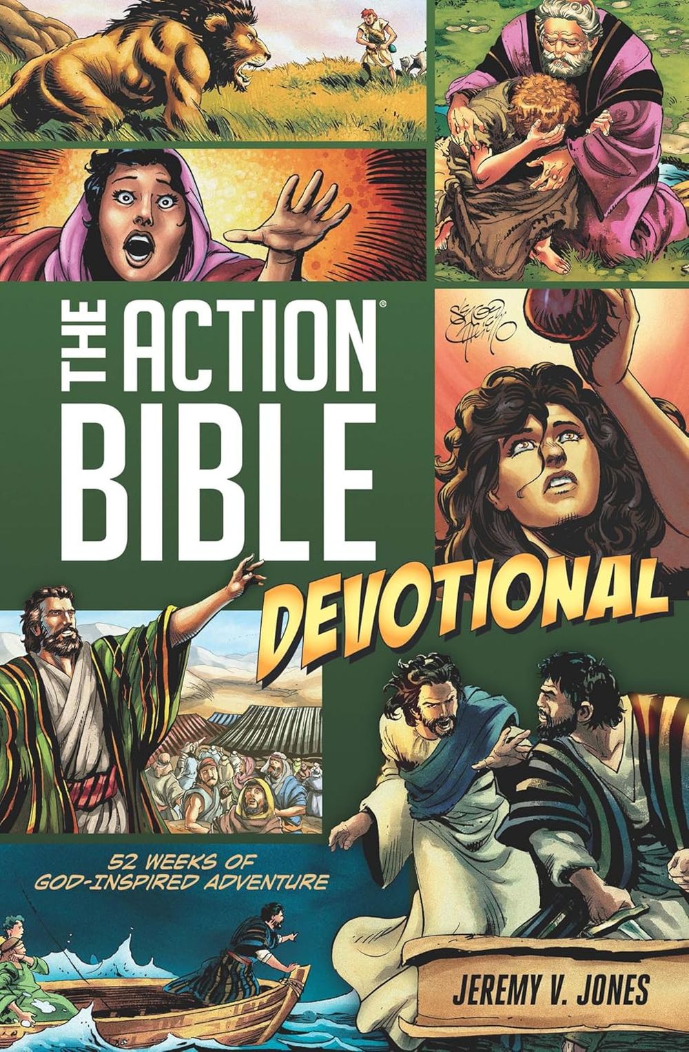The Action Bible Devotional: 52 Weeks of God-Inspired Adventure (Paperback)