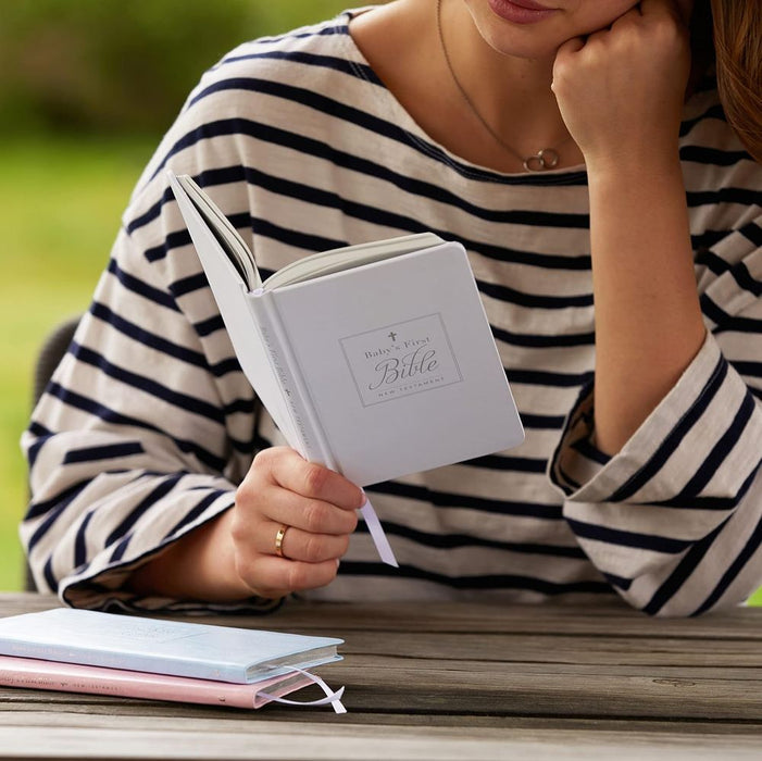 KJV Baby's First New Testament White