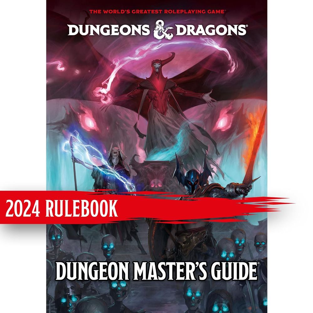 Dungeons And Dragons: Dungeon Master’s Guide: 2024 Edition (Hardcover)
