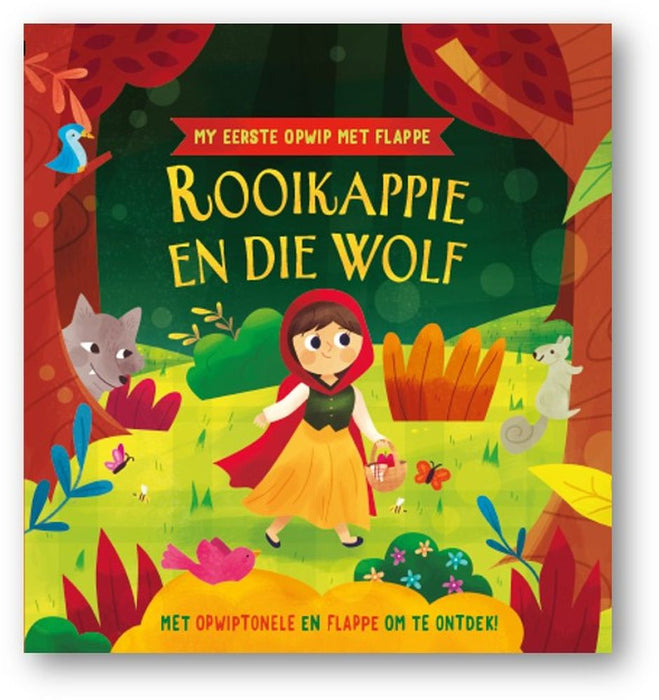 My Eerste Opwip Met Flappe: Rooikappie (Hardcover)