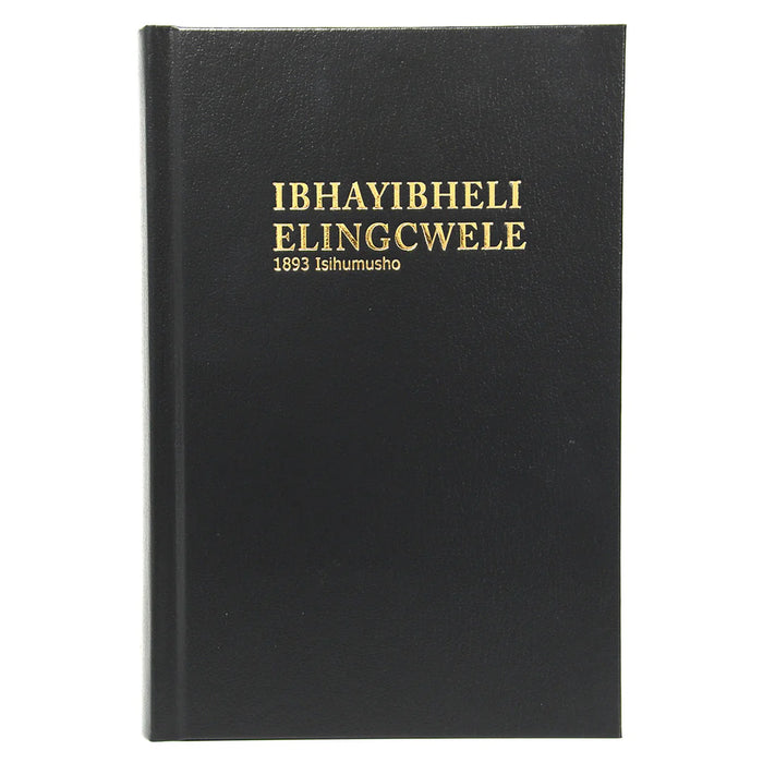 Bible Zulu 1893 Black (Hardcover)