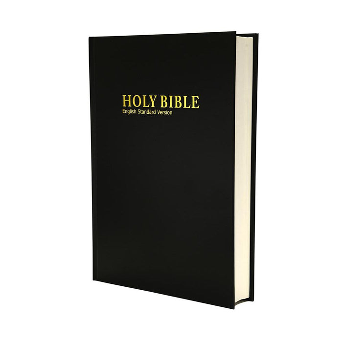 Bible English ESV Large Print Black (Hardcover)
