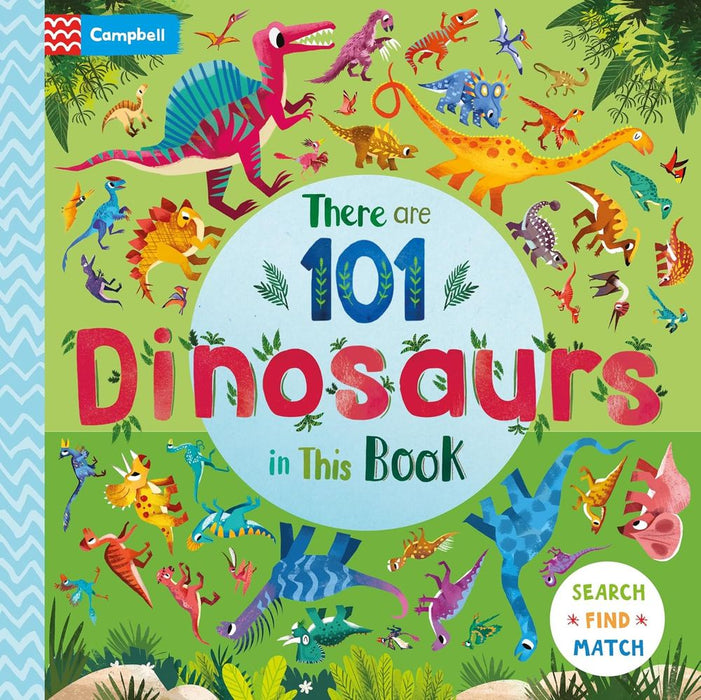 There are 101 Dinosaurs in This Book (Board Book)