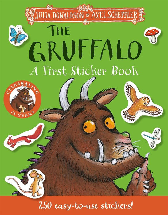 The Gruffalo: A First Sticker Book (25th Anniversary Edition) (Paperback)