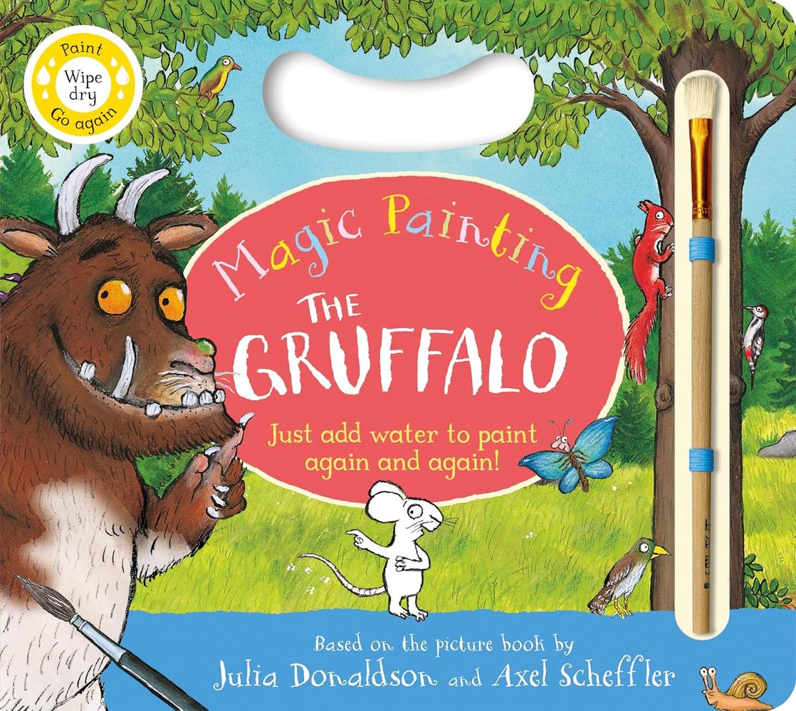 The Gruffalo Magic Painting Book (Board Book)