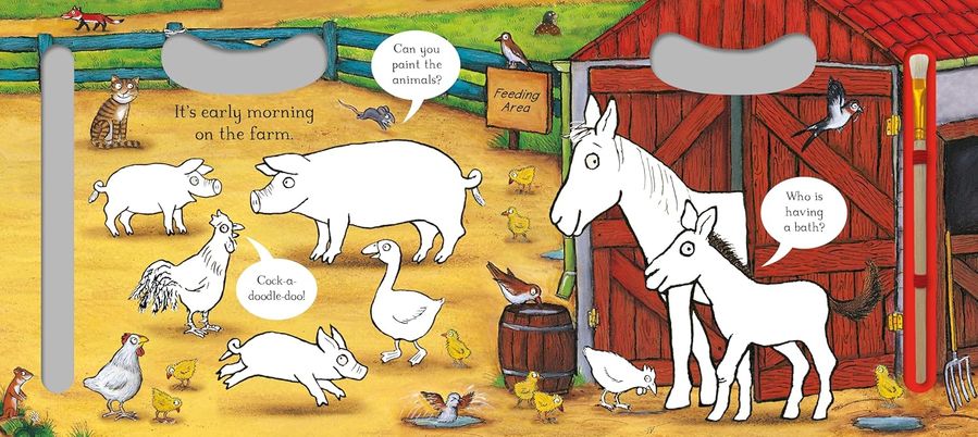 Farm Magic Painting (Board Book)