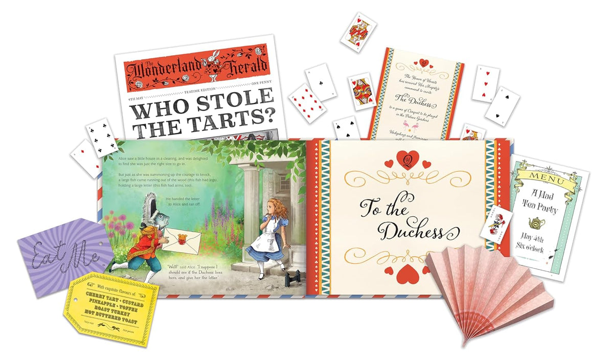 Letters From Wonderland: Interactive Gift Book (Hardcover)