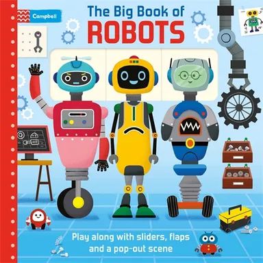 The Big Book of Robots (Board Book)