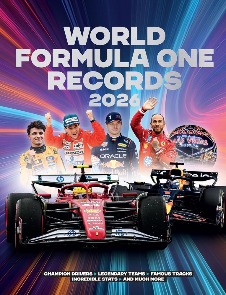 World Formula One Records 2026 (Hard Cover)
