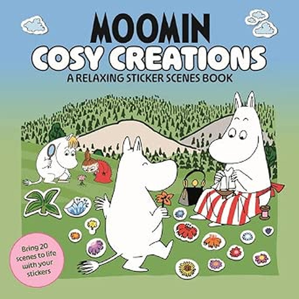 Moomin Cosy Creations: A Relaxing Sticker Scenes Book (Paperback)