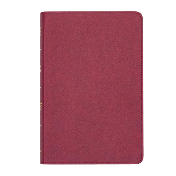 Thinline Reference Bible Cranberry