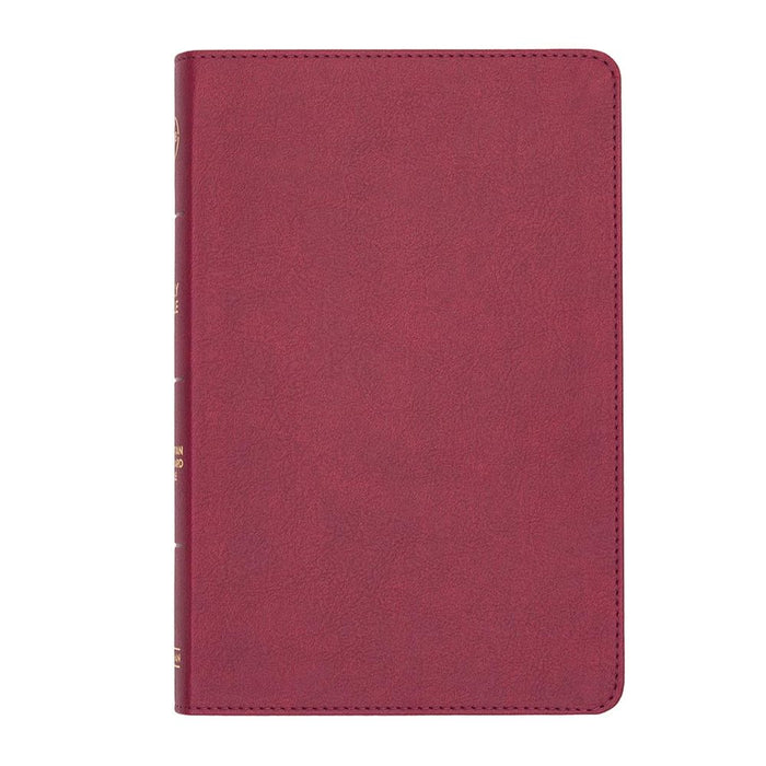 Thinline Reference Bible Cranberry