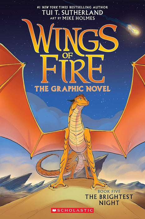 The Brightest Night: A Graphic Novel (Wings of Fire Graphic Novel #5) (Paperback)