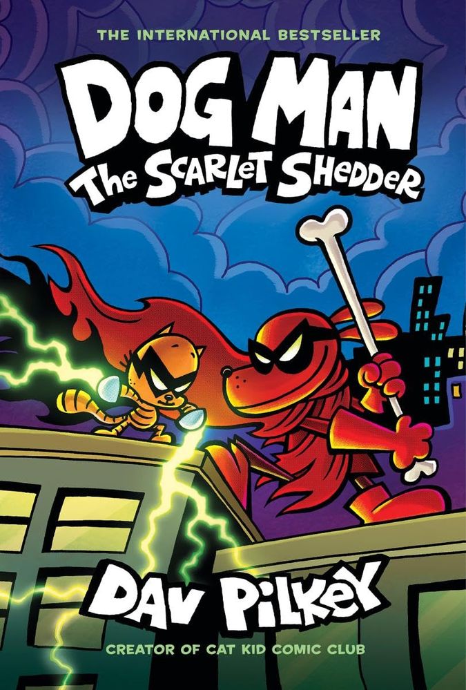Dog Man 12: The Scarlet Shredder (Hardcover)