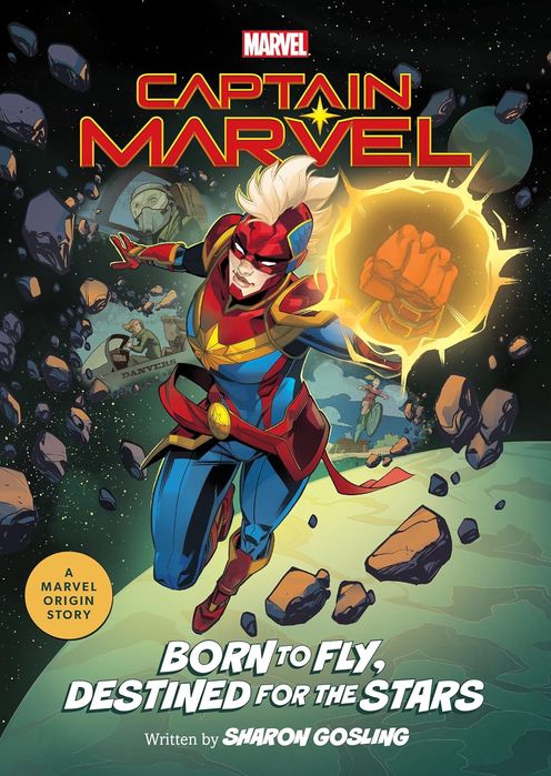 Captain Marvel Born To Fly Destined For The Stars (Paperback)