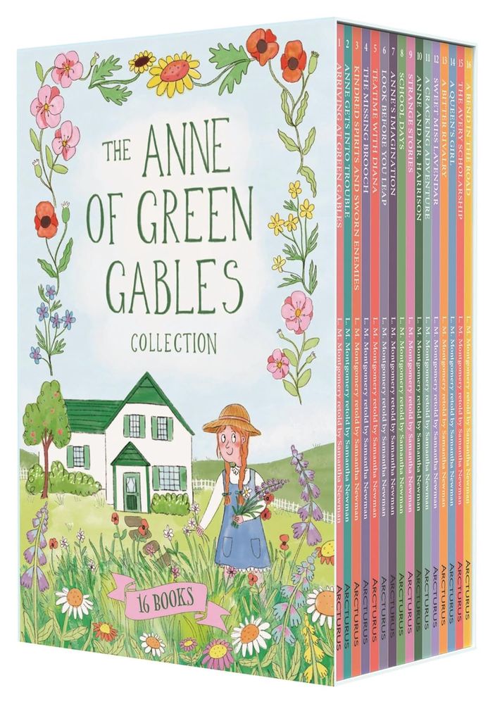Anne Of Green Gables Collection: 16 Paperback Books In A Slipcase (Paperback)
