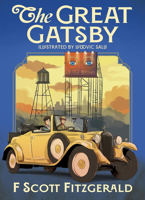 The Great Gatsby: Illustrated by Ludovic Salle (Hardcover)