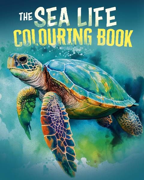 Sea Life Colouring Book