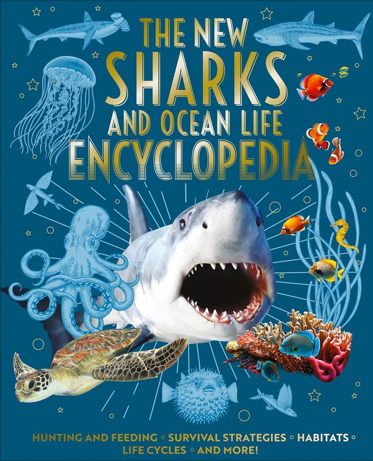 New Sharks and Ocean Life Encyclopaedia (Hardcover)