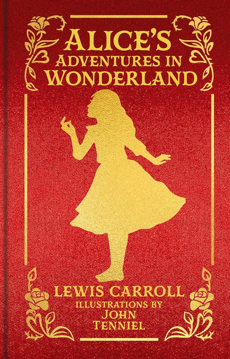 Arcturus Silkbound Classics: Alice's Adventure In Wonderland (Hardcover)