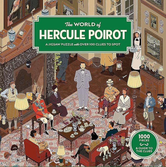 The World Of Hercule Poirot 1000 Piece Puzzle