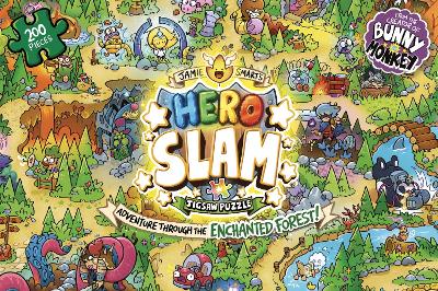 Jamie Smart's Hero Slam  200 Piece Puzzle