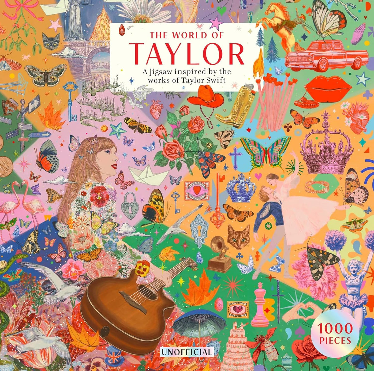 The World Of Taylor Swift 1000 Piece Jigsaw Puzzle