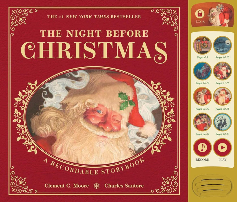 The Night Before Christmas Recordable Edition: A Recordable Storybook (Hardcover)