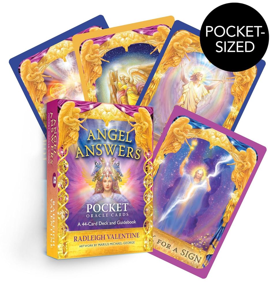 Angel Answers Pocket Oracle Cards: A 44-Card Deck and Guidebook