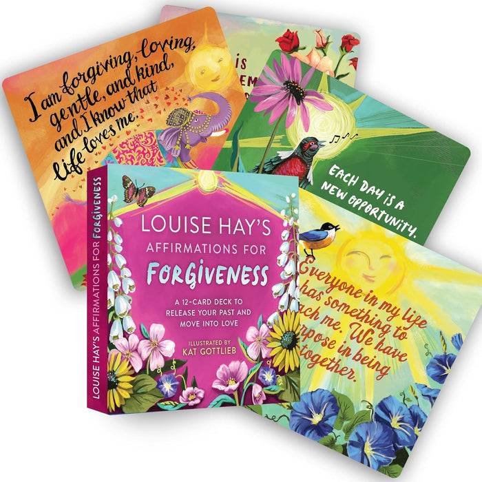 Louise Hay's Affirmations for Forgiveness: A 12-Card Deck to Release Your Past and Move into Love (Cards)