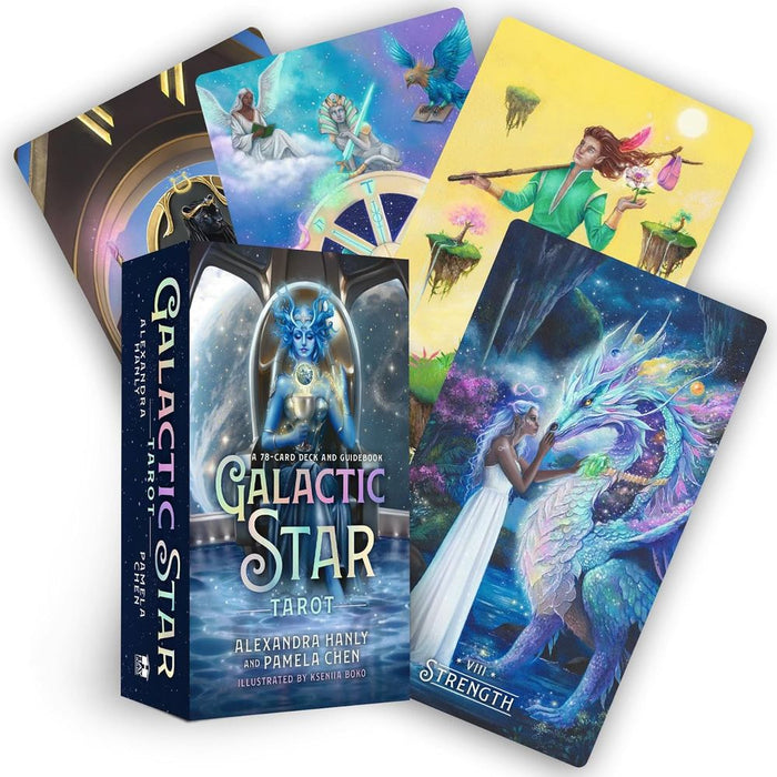 Galactic Star Tarot: A 78-Card Deck and Guidebook (Cards)