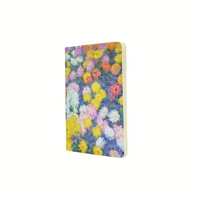 Monet's Chrysanthemums A5 Lined Cahiers