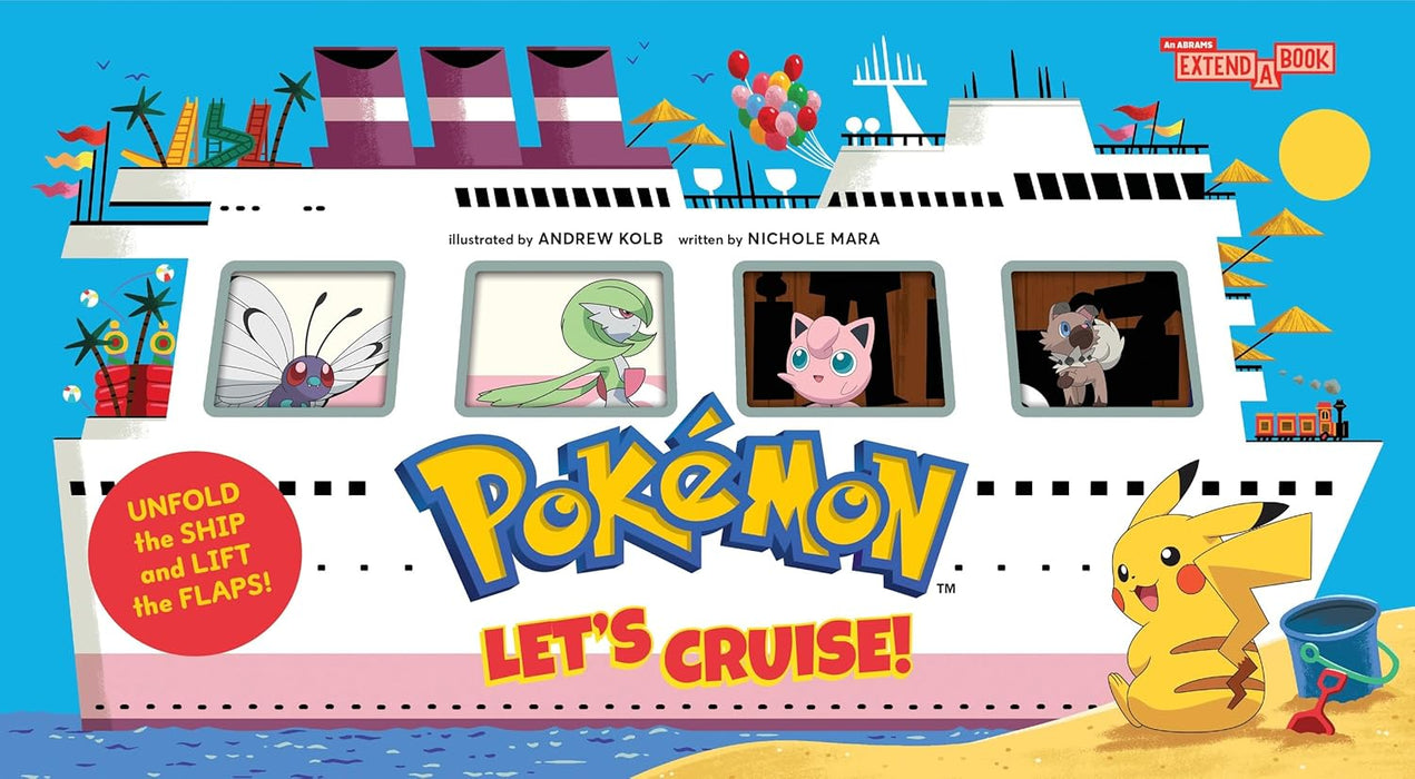 Pokémon All Aboard: Let’s Cruise! (Board Book)