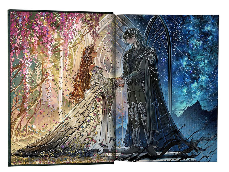 Grim and Oro: Dueling Crowns Edition: A Lightlark Saga Deluxe Companion Book (Hardcover)