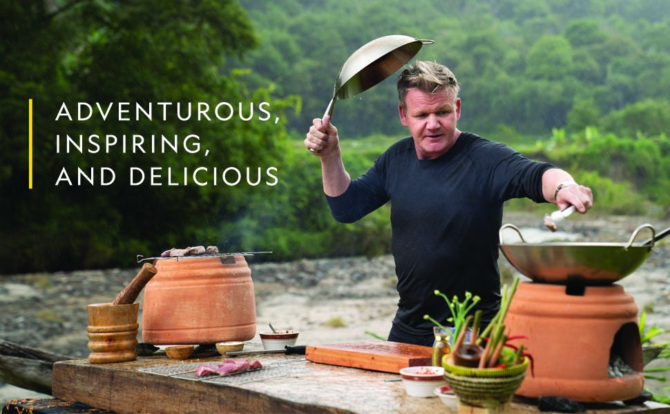 Gordon Ramsay's Uncharted: A Culinary Adventure With 60 Recipes From Around the Globe (Hardcover)