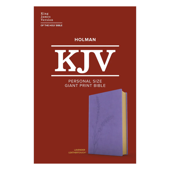 KJV Personal Size Giant Print (Red letter) (Lavender)
