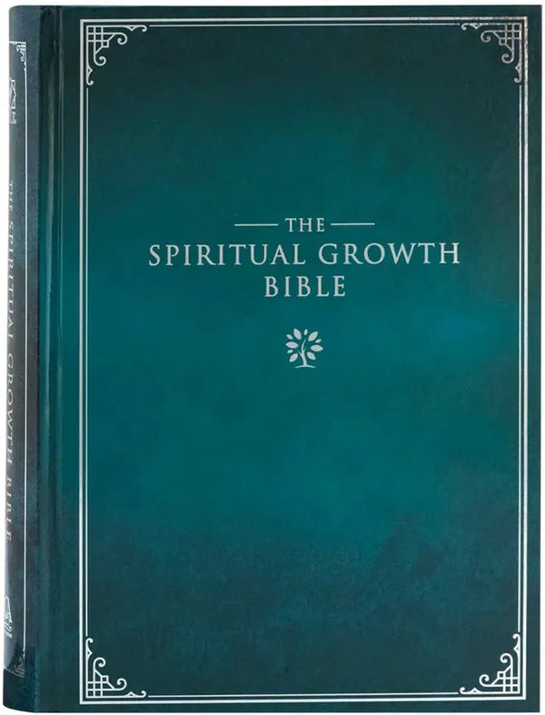 The Spiritual Growth Bible, Study Bible, NLT - New Living Translation Holy Bible, Teal