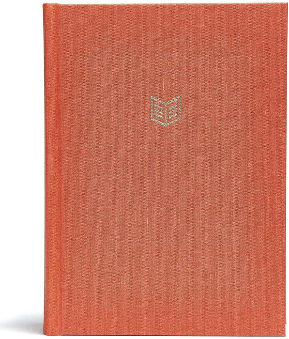 CSB She Reads Truth Bible Poppy Linen (Hardcover)