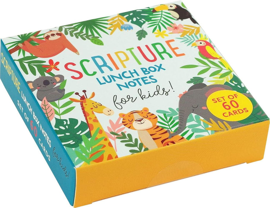 Scripture Lunch Box Notes For Kids! (Cards)