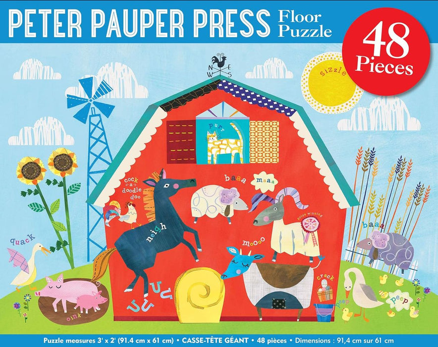 On the Farm 48 Piece Floor Puzzle