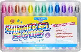 Studio Series Junior Shimmer Gel Crayons (Set of 12)